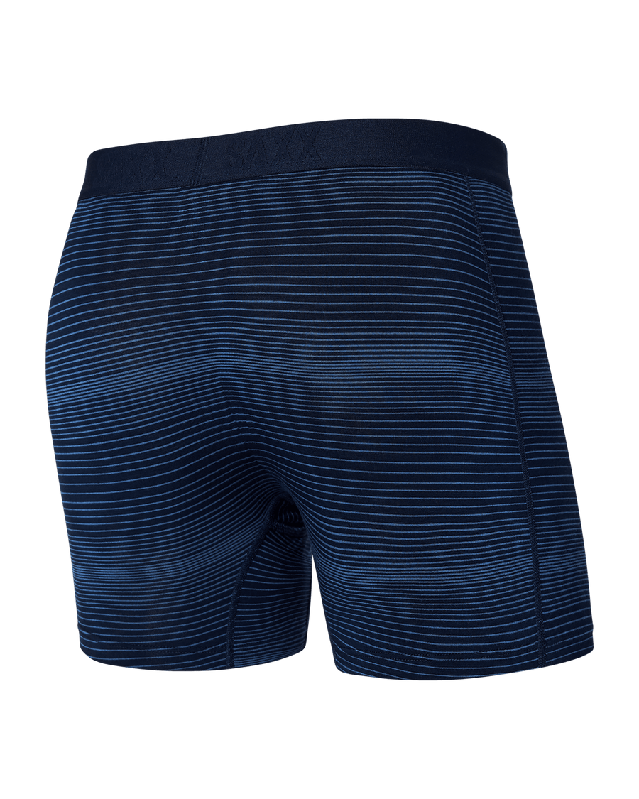 Vibe Supersoft Boxer Brief Navy Mini Stripe