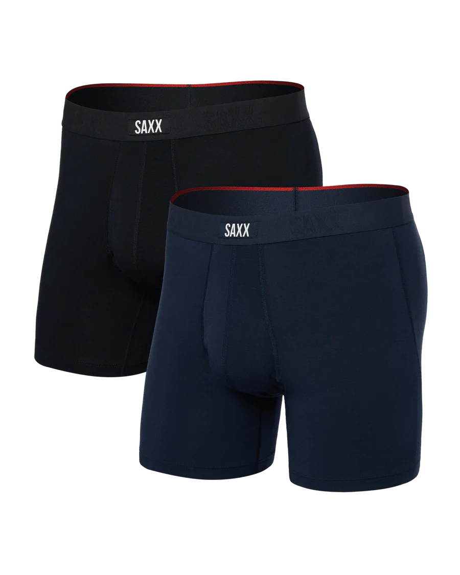 VIBE XTRA SOFT COMFORT BOXER BRIEF FLY 2PK